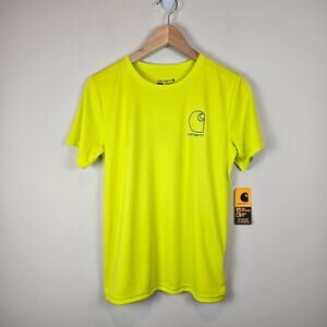 Carhartt Kids Force Sun Defender Short Sleeve T-Shirt Sz M/10-12 EveningPrimrose